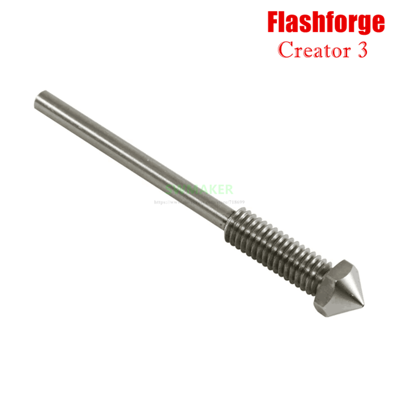 Ptfe Tape Thread - 1 buah Nozzle Flashforge Creator 3