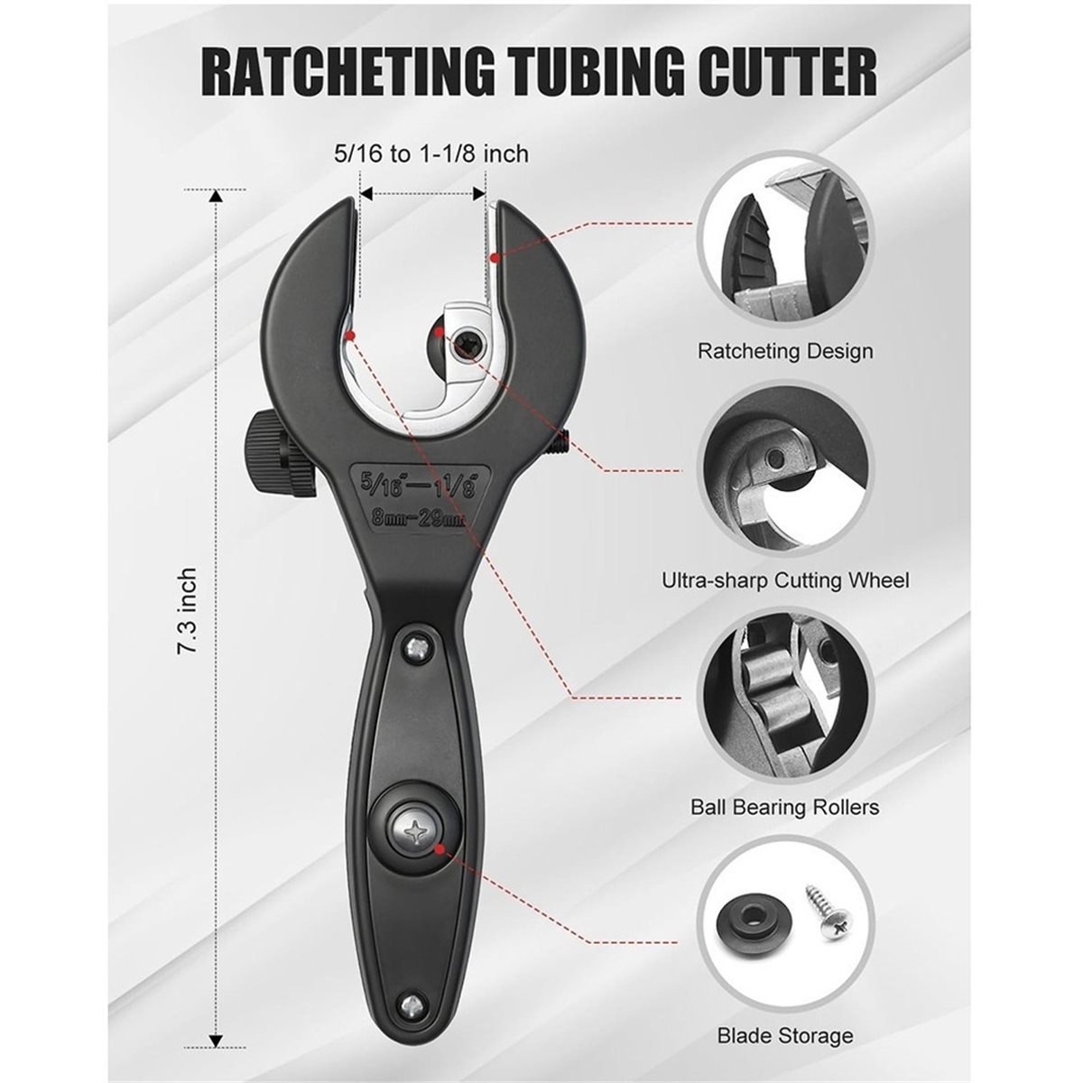 Alat Pemotong Pipa Ratchet, Pe - Pipe Cutter Ratchet ulasan dan harga