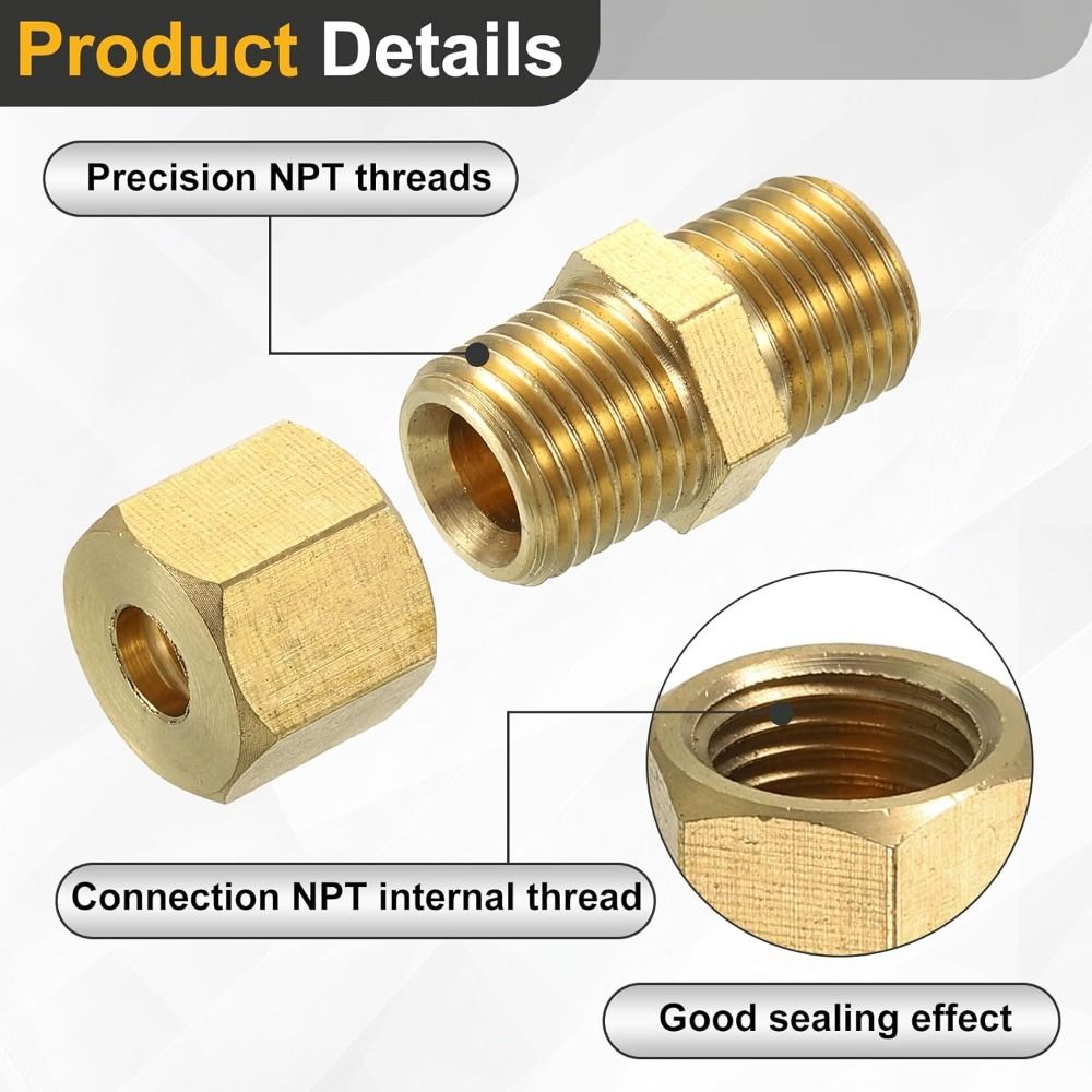 Fitting Kompresi Kuningan 4 5  - Compression Fitting Brass ulasan dan harga